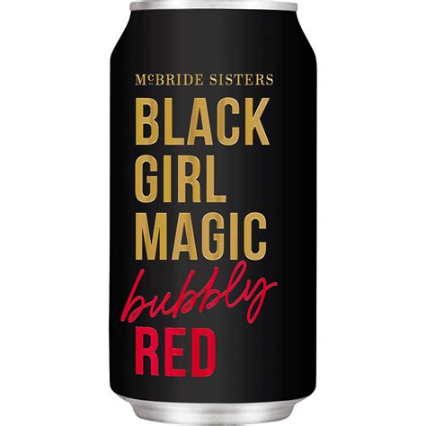 Black girl magic bubbly red